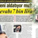 Dedektif Osman Çelik Sabah Gazetesi Röportajı!
